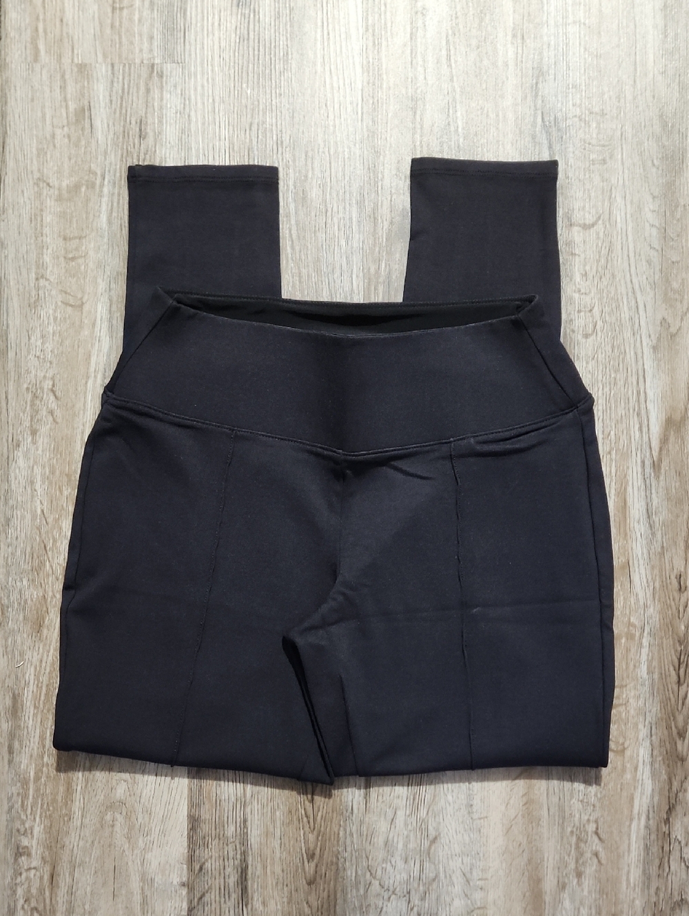 WomensBlack High-Waist Dress Pants